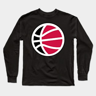 Simple Basketball Design In Your Team's Colors! Long Sleeve T-Shirt